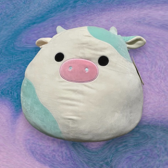 ♥︎ NWT Squishmallow Belana the Cow ♥︎ - Picture 1 of 5